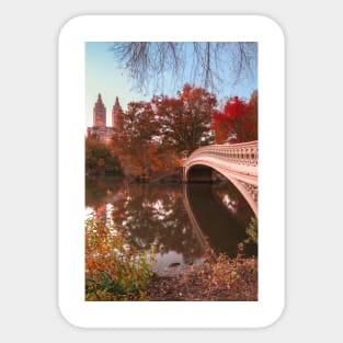 Central Park Fall 4 Sticker